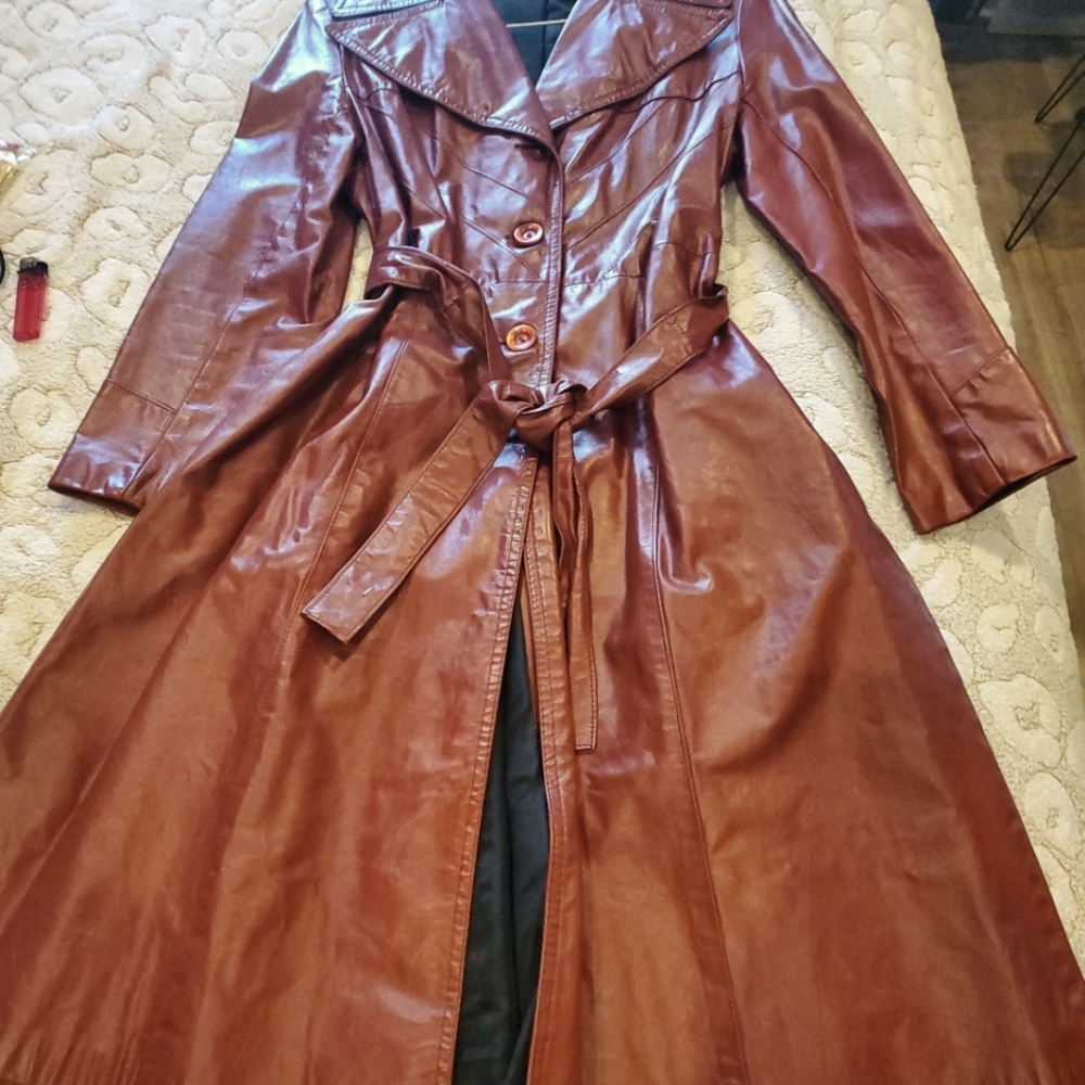 RED LEATHER JACKET